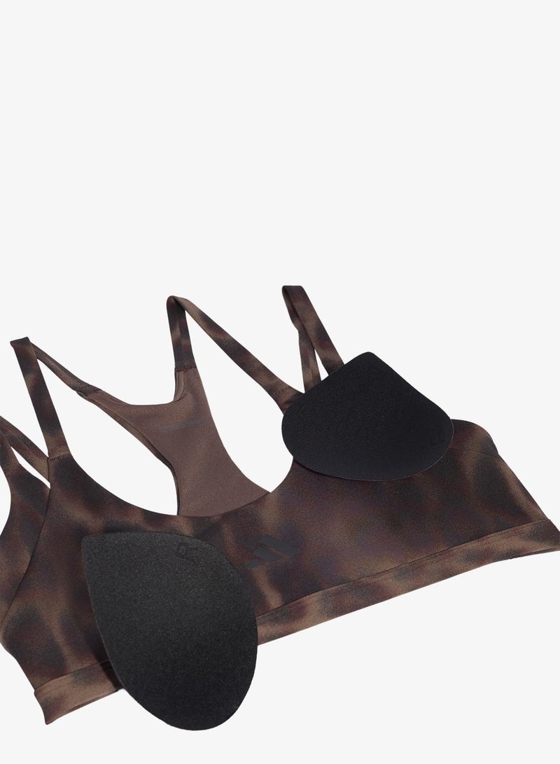 اديداس حمالة صدر Optime Leopard Strappy Light Support - Image 3